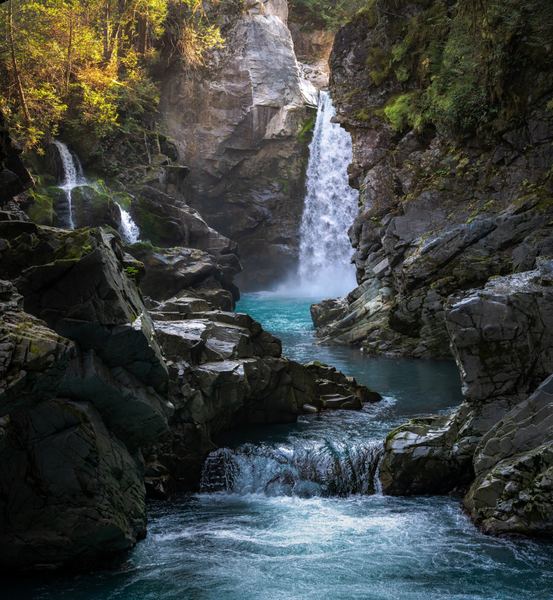 Mamquam Falls, Canadian Rockies