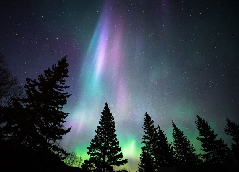 The Aurora Borealis, Peace Region